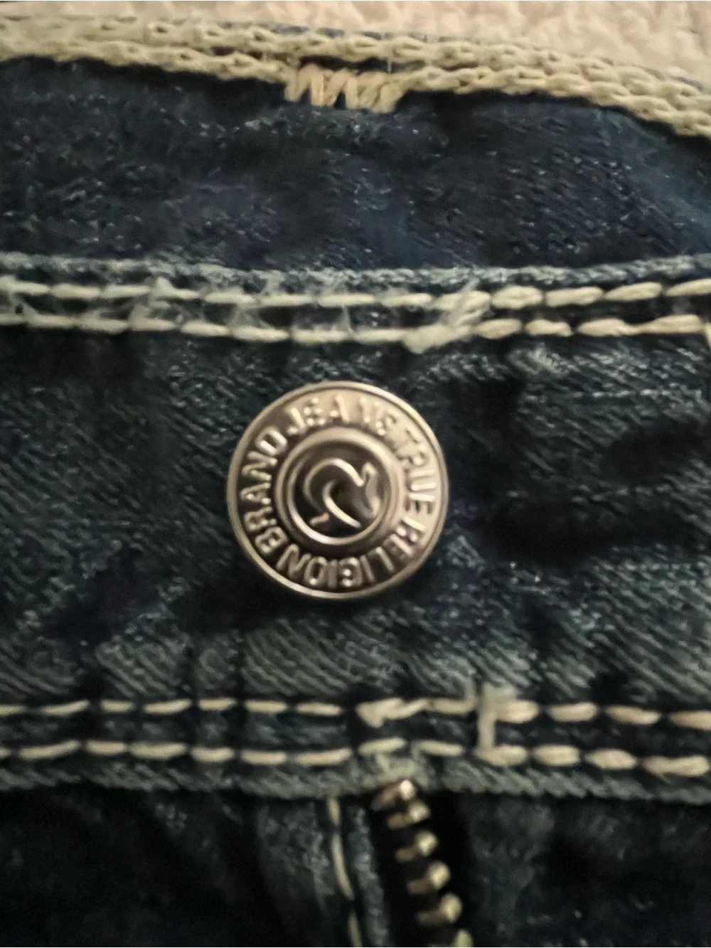 True Religion Mega T Straight Leg Jeans